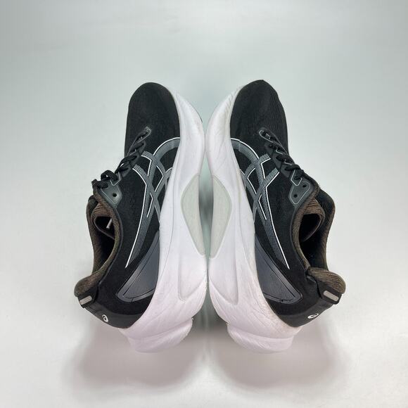 ASICS Gel-Kayano 30 Black White Running Shoes Sneakers 1011B548 Mens Size 10.5